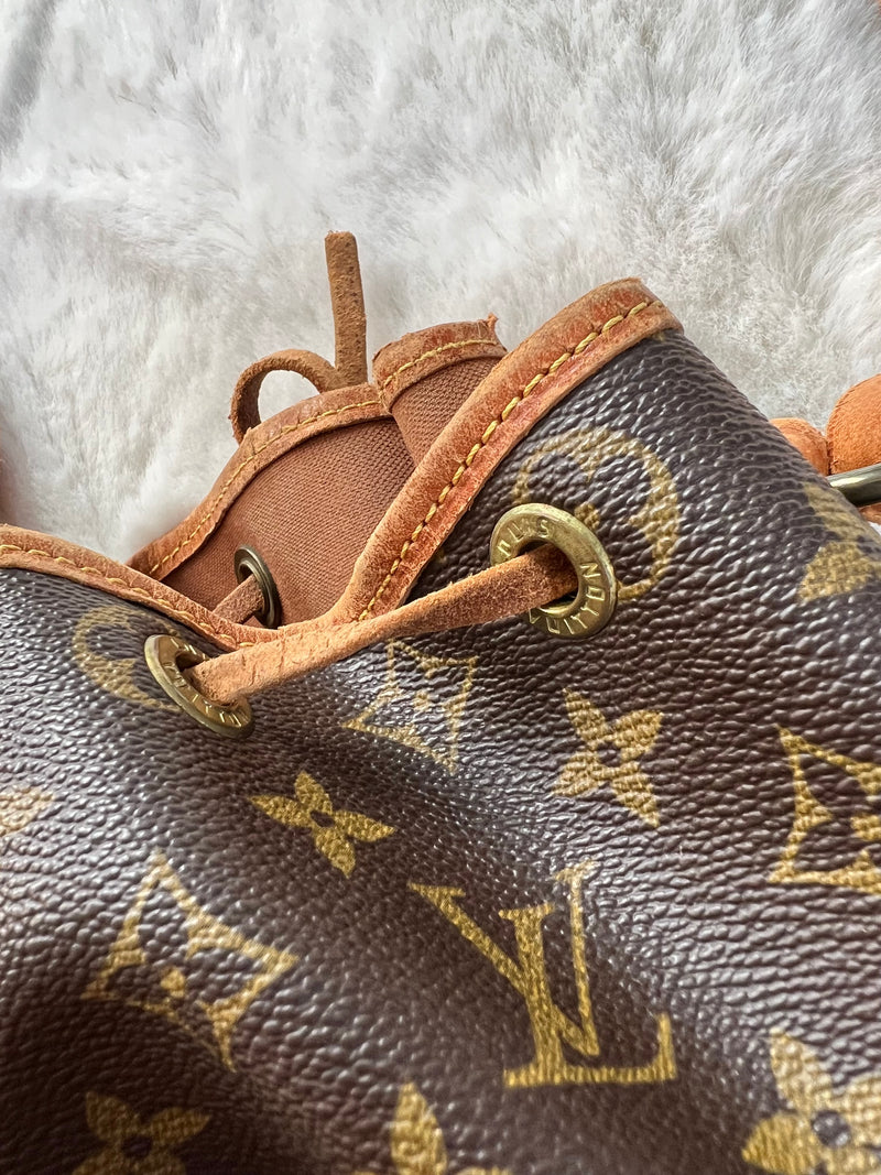 Vintage Louis Vuitton 〰️ 87’ Noe Drawstring Bucket Bag