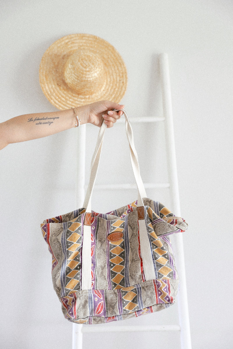 Vintage 〰️ Gitano Tribal Tote