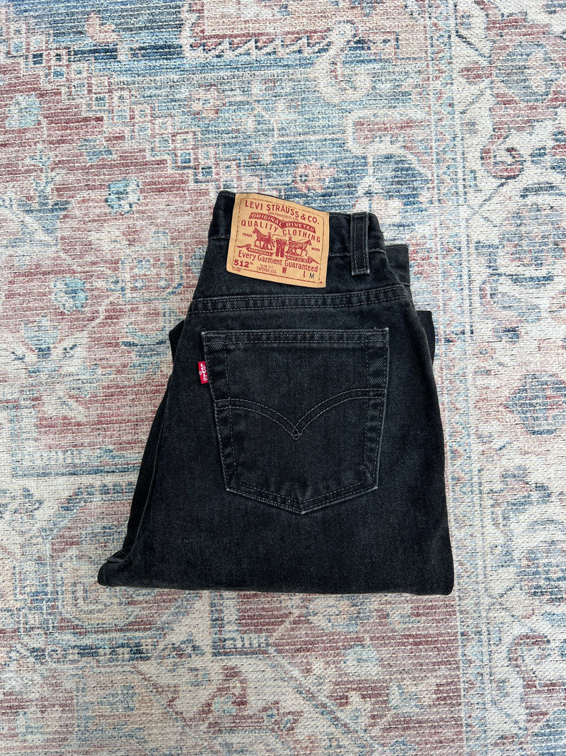 Vintage Levi’s • 512's Black Denim (26)