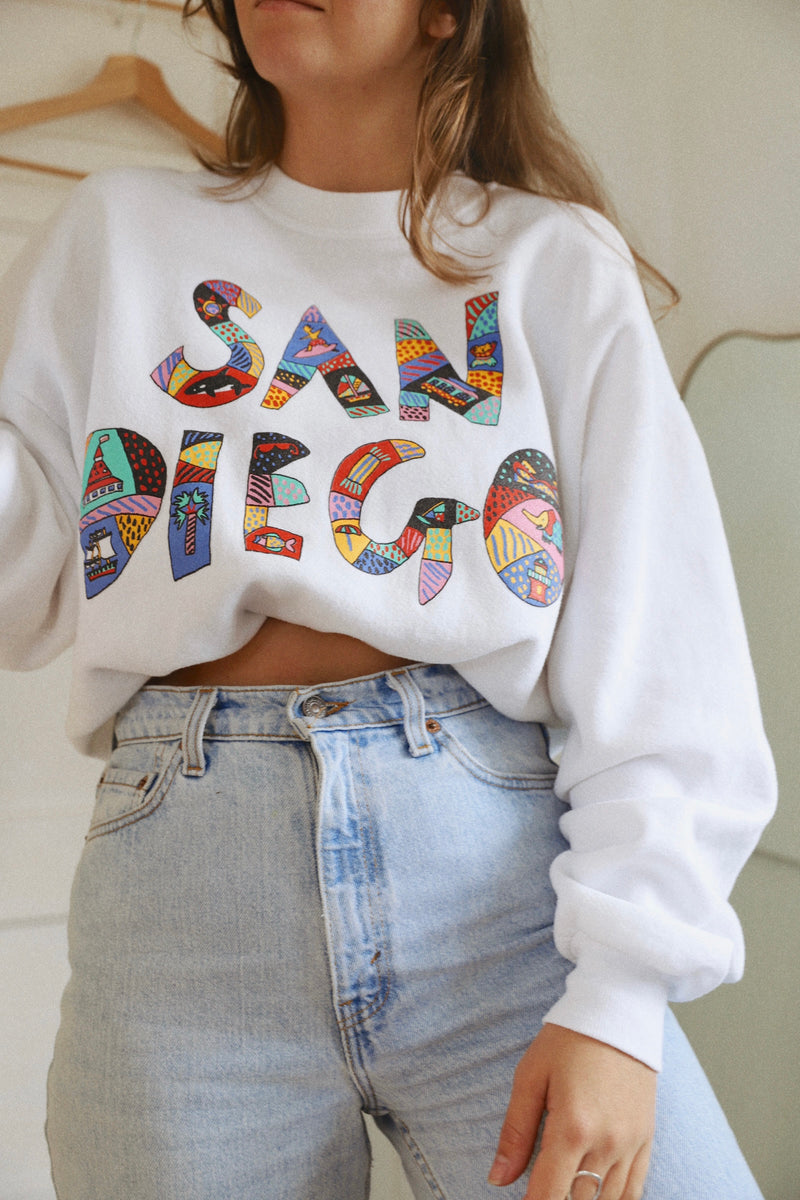 Vintage 〰️ 1980’s San Diego Sweatshirt (L)