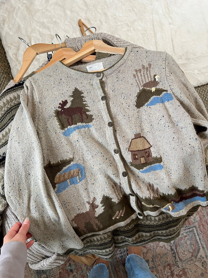 Vintage 〰️ Cabinside Sweater (S)