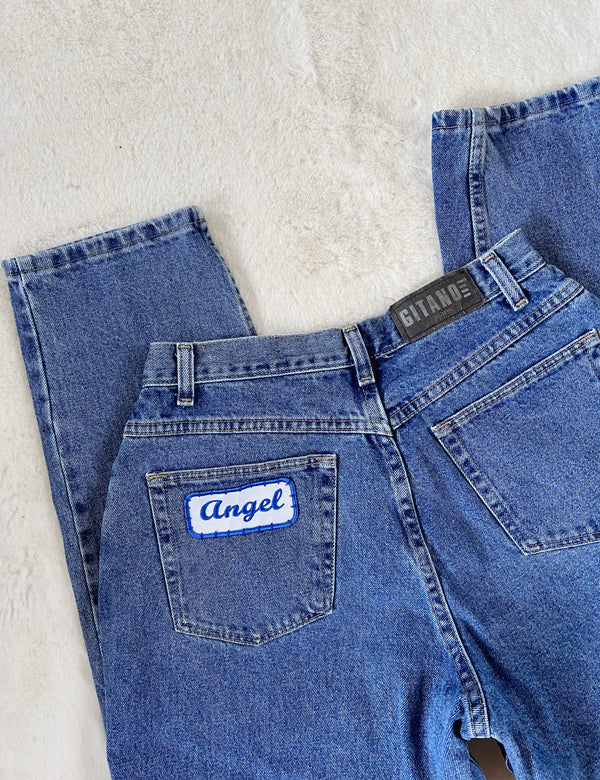 Vintage 〰️ Gitano Medium Wash Denim (28)