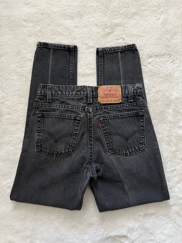 Vintage Levi’s • 512's Black Wash (29)