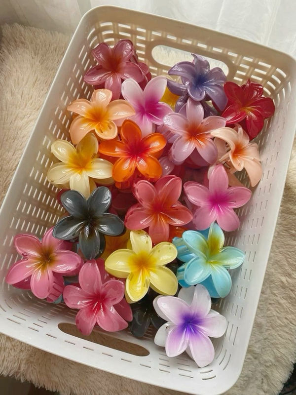 Flower Hair Clips Set