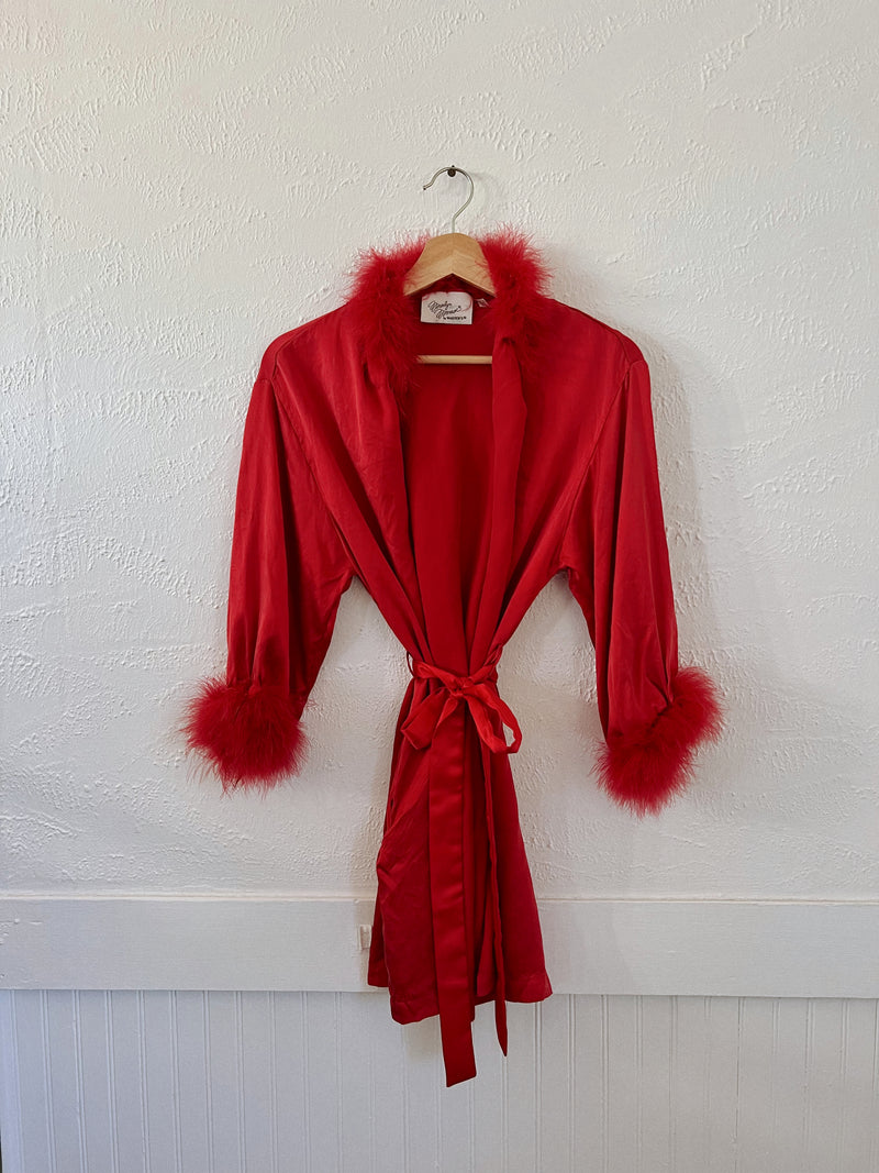 Vintage 〰️ Marilyn Monroe Silk Robe (S)