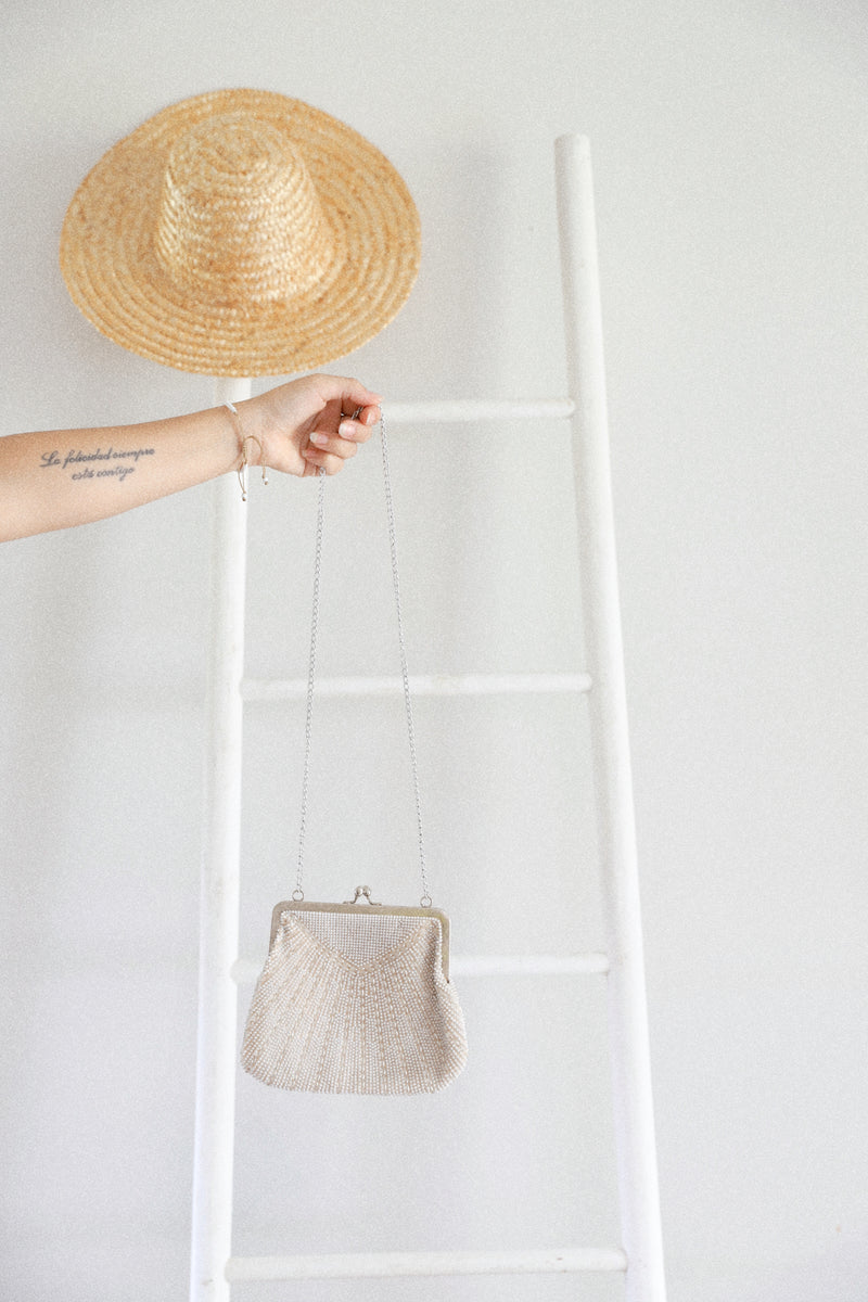 Vintage 〰️ Beaded Victorian Crossbody