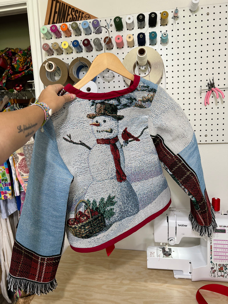 Vintage • Handmade Christmas Jacket (M)