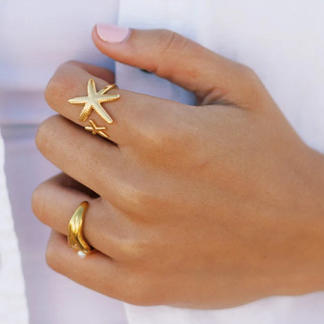 Morada Starfish Ring