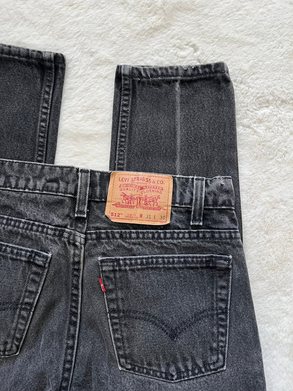 Vintage Levi’s • 512's Black Wash (29)