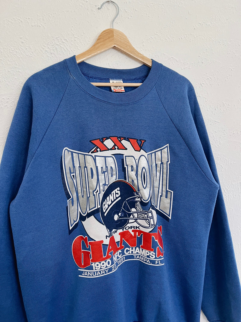 Vintage 〰️ 1991 NY Giants Crewneck (XL)