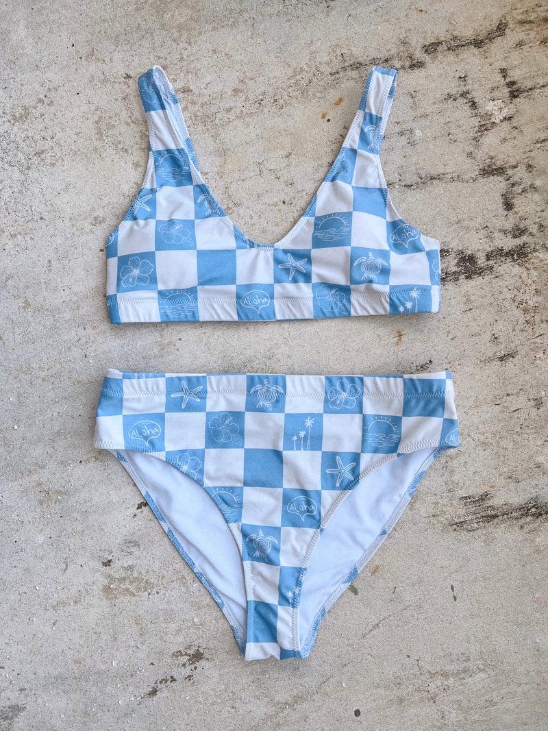 Aloha 〰️ Recycled High Waisted Bikini