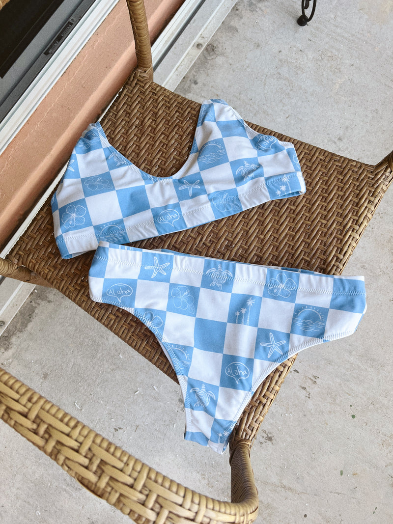 Aloha 〰️ Recycled High Waisted Bikini
