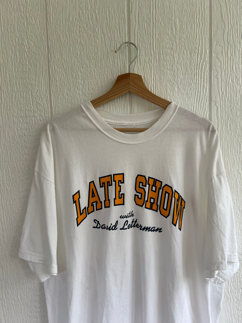 Vintage • 90’s Late Show Tee (XL)