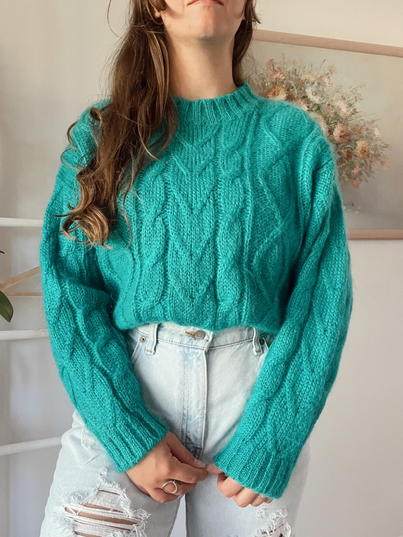 Vintage • Mohair Knit Sweater (M)