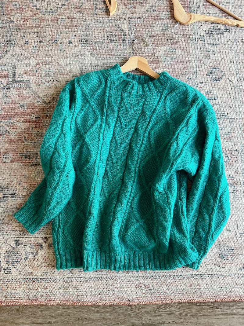 Vintage • Mohair Knit Sweater (M)