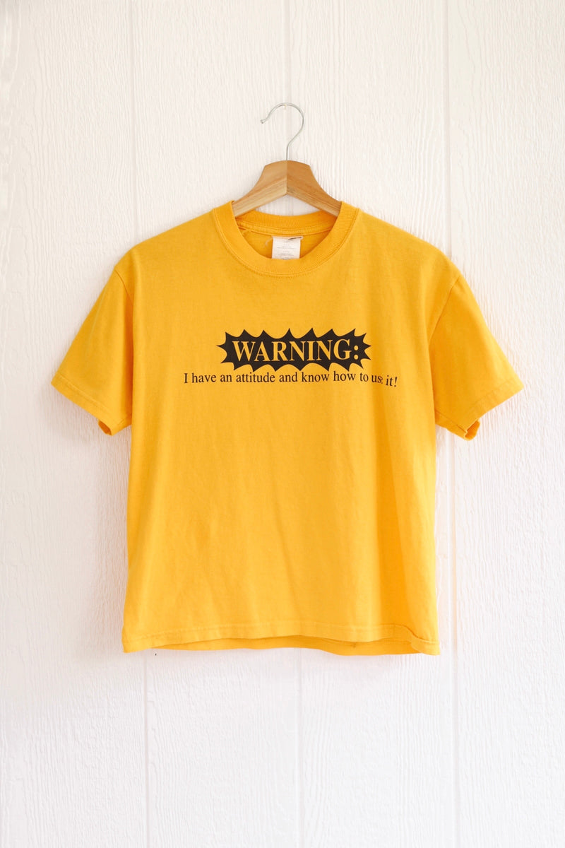 Vintage • Sunshine Attitude Tee (S)