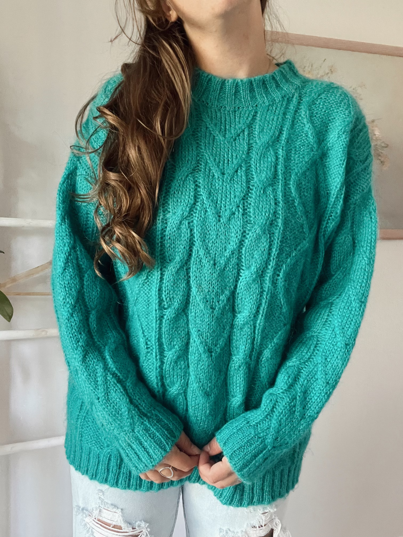 Vintage • Mohair Knit Sweater (M)