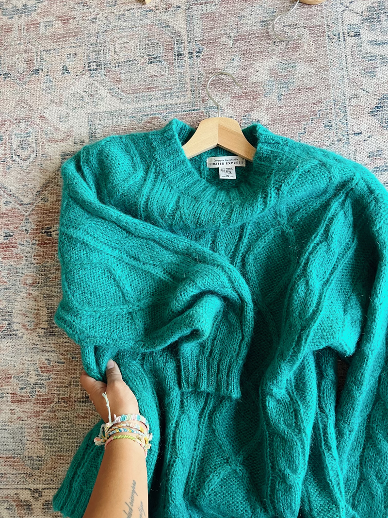 Vintage • Mohair Knit Sweater (M)