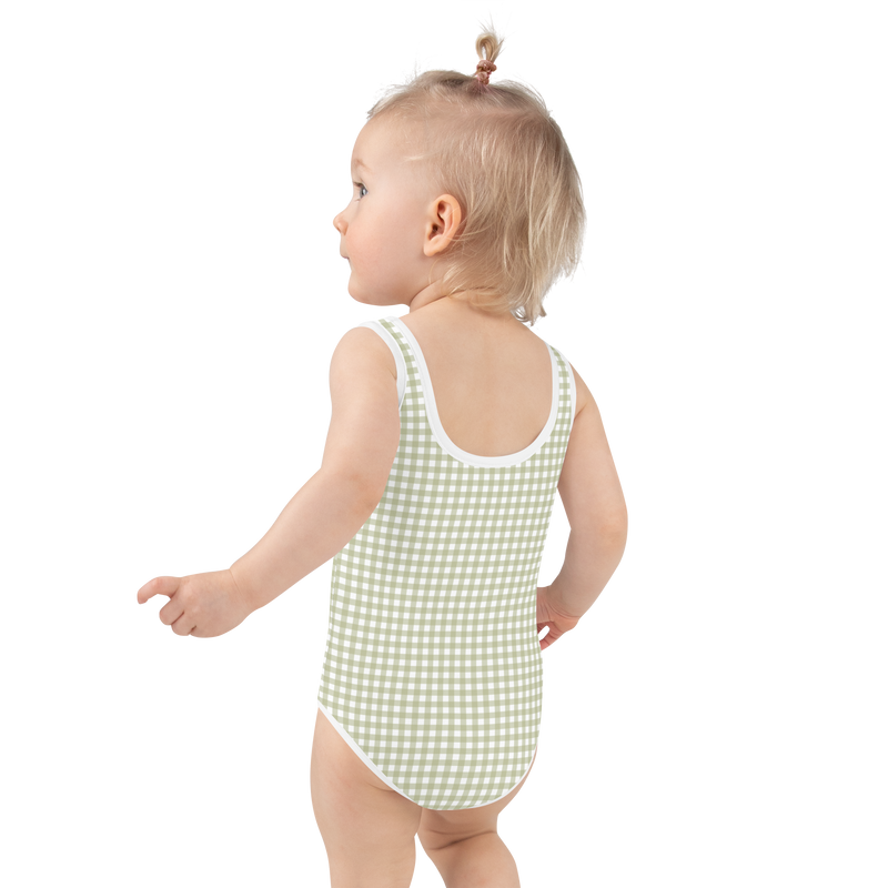 Fern Gingham • Kids One Piece