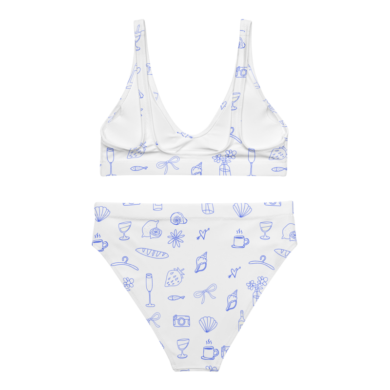 Sea Salt 〰️ Recycled High Waisted Bikini