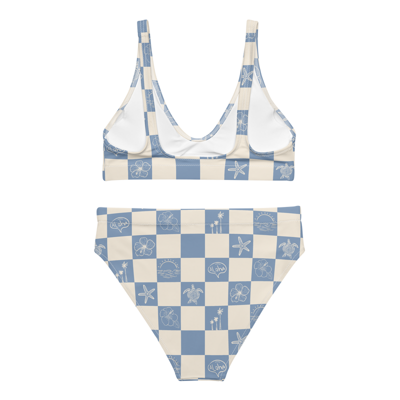 Aloha 〰️ Recycled High Waisted Bikini
