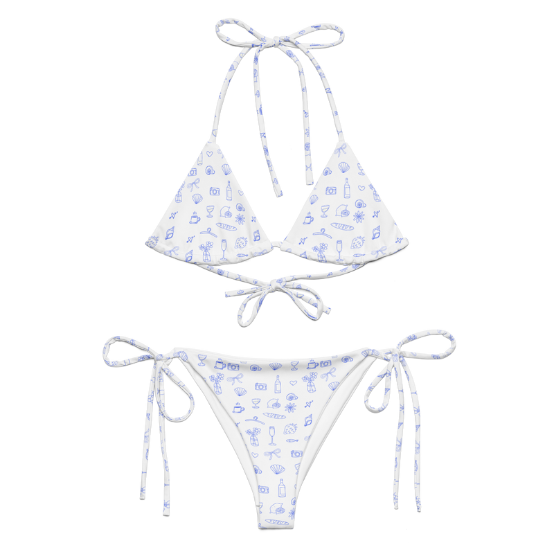 Sea Salt 〰️ Recycled String Bikini