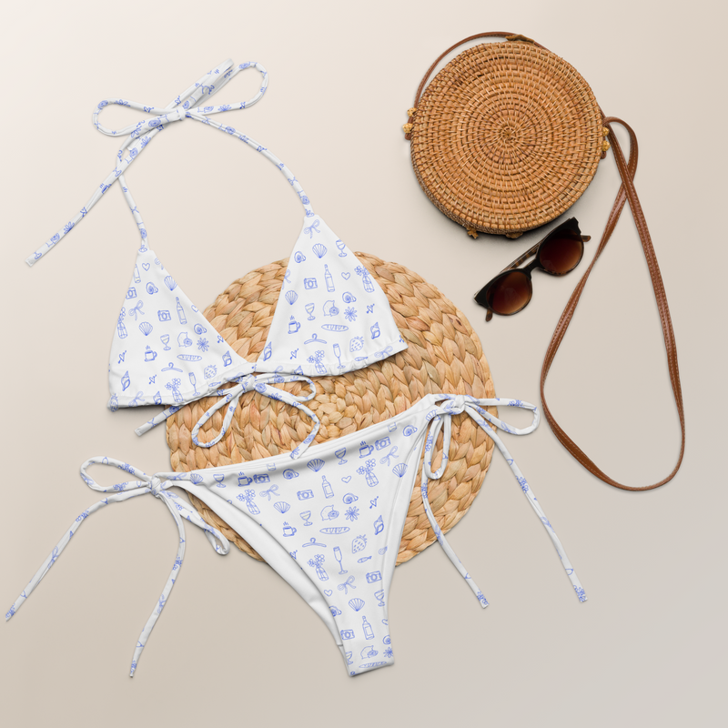 Sea Salt 〰️ Recycled String Bikini