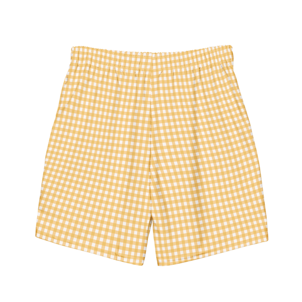 Sunday Gingham • Men's Swim Trunks