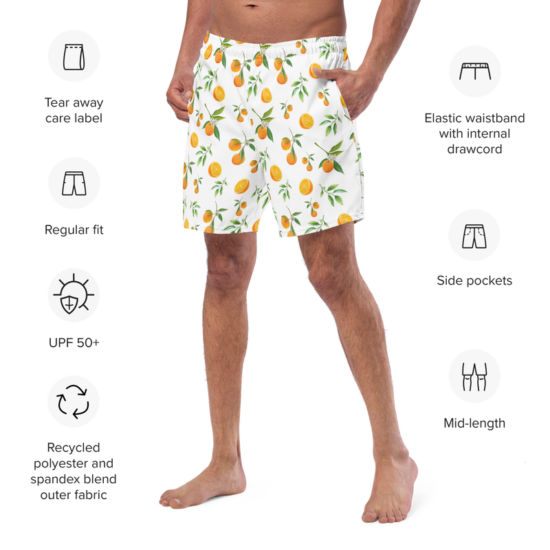 Naranja • Men's Swim Trunks