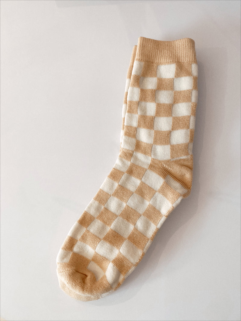 Hi Checkered Socks