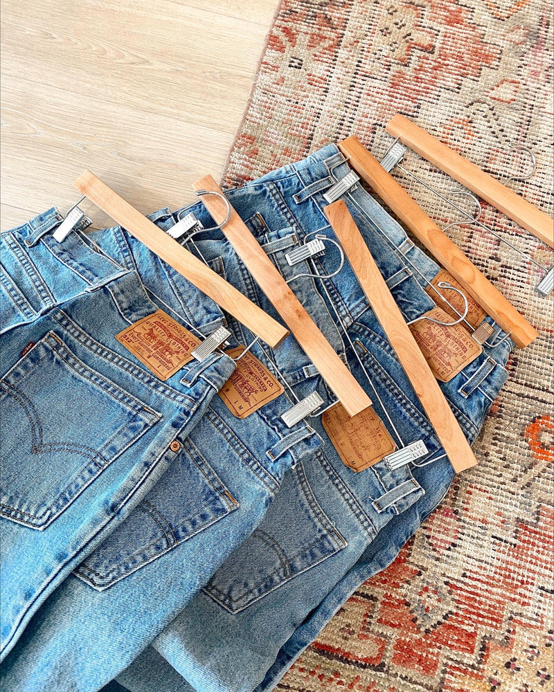 Custom Vintage Levi's — Blue Jean, All Sizes, All Styles, All Washes (Light, Medium or Dark)
