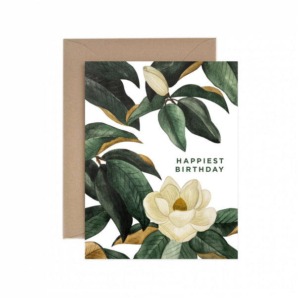 Happiest Birthday Magnolia Card
